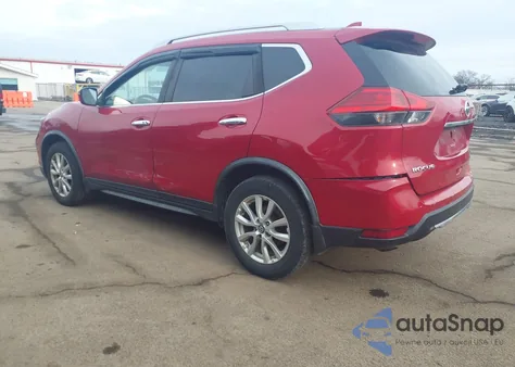 2017 Nissan Rogue Sv из США, поврежденный, VIN JN8AT2MT0HW393104